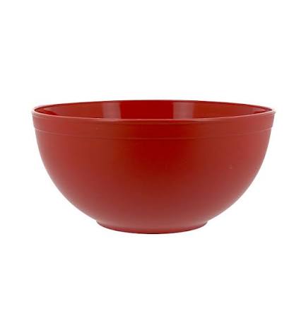 SALADIER MINERAL  Réutilisable Prémium Ø20cm - Rouge - GOLD PLAST